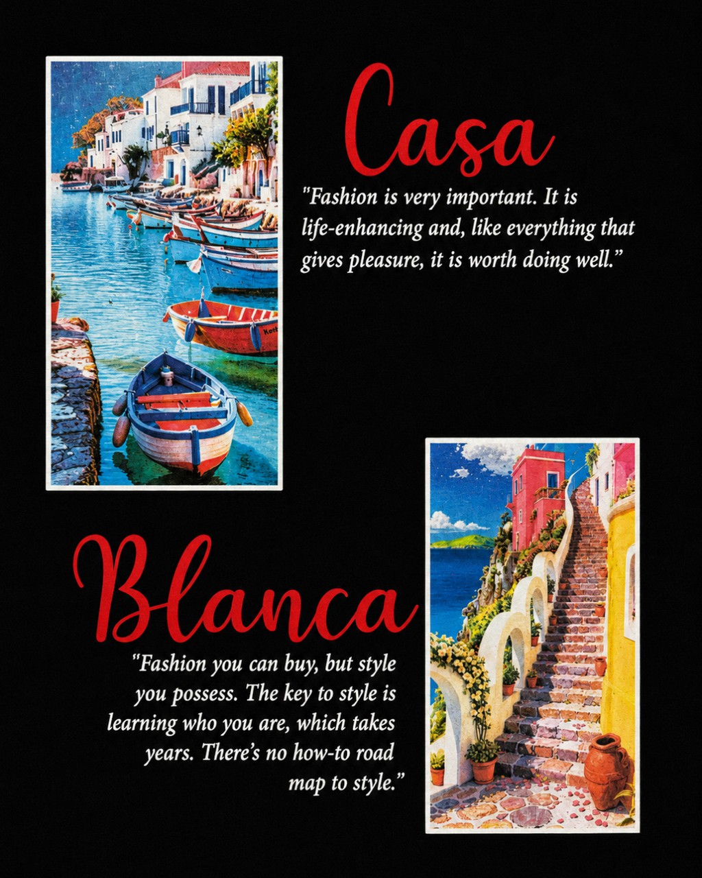 Casablanca Riviera Print T-Shirt